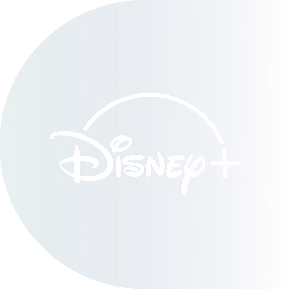 Guarda Disney+ in streaming in modo privato e sicuro con ExpressVPN. Logo Disney+.